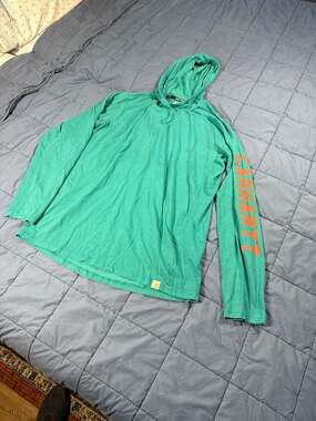 Carhartt Men's Force Relaxed Fit Midweight Long-Sleeve Hooded T-Shirt